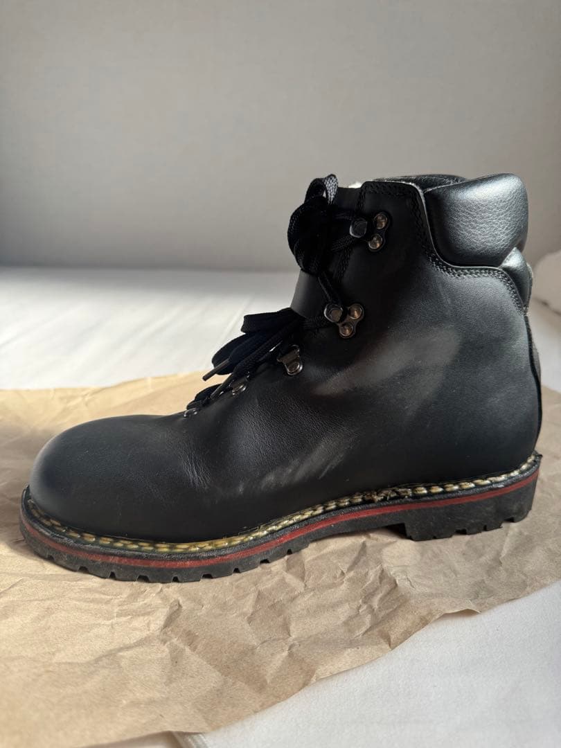 GAERNE ガエルネ　FUGA フーガ　レザー製ハイカットブーツ ブラック