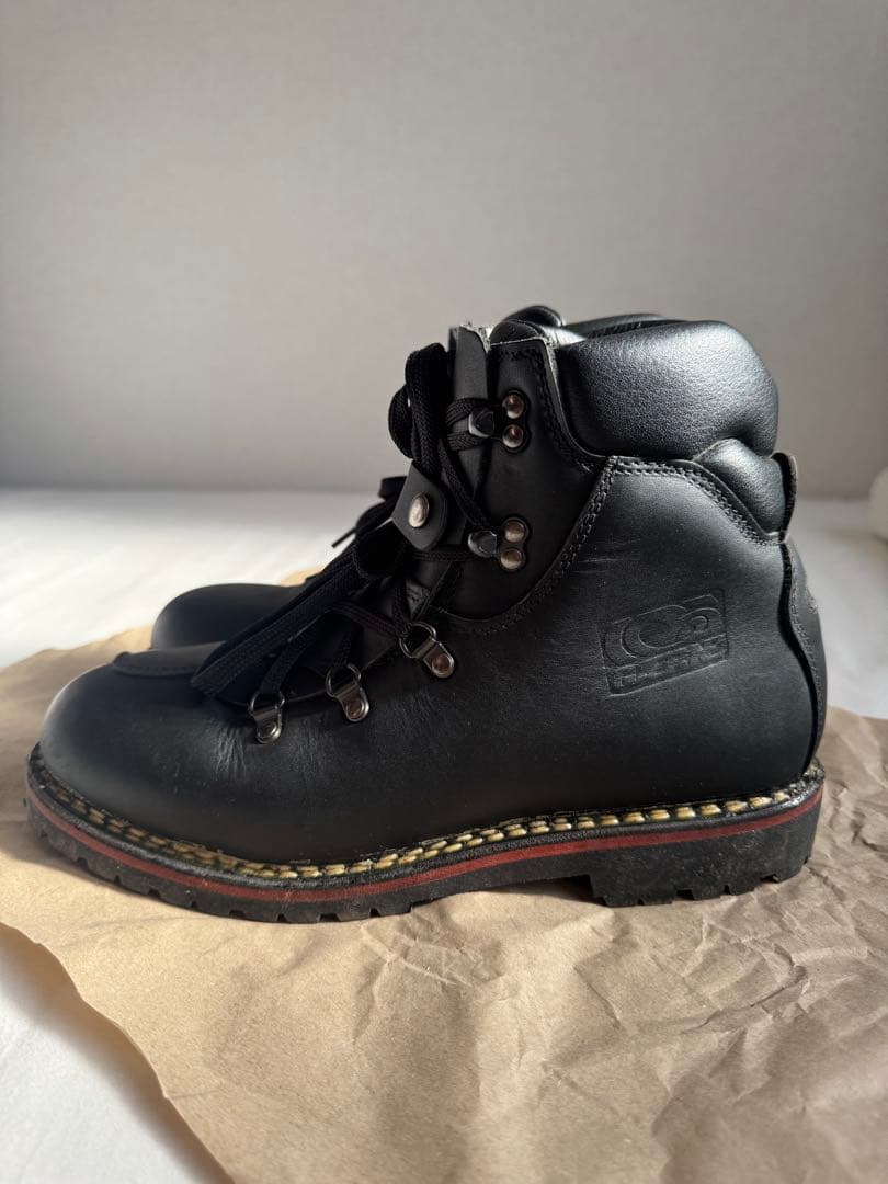 GAERNE ガエルネ　FUGA フーガ　レザー製ハイカットブーツ ブラック