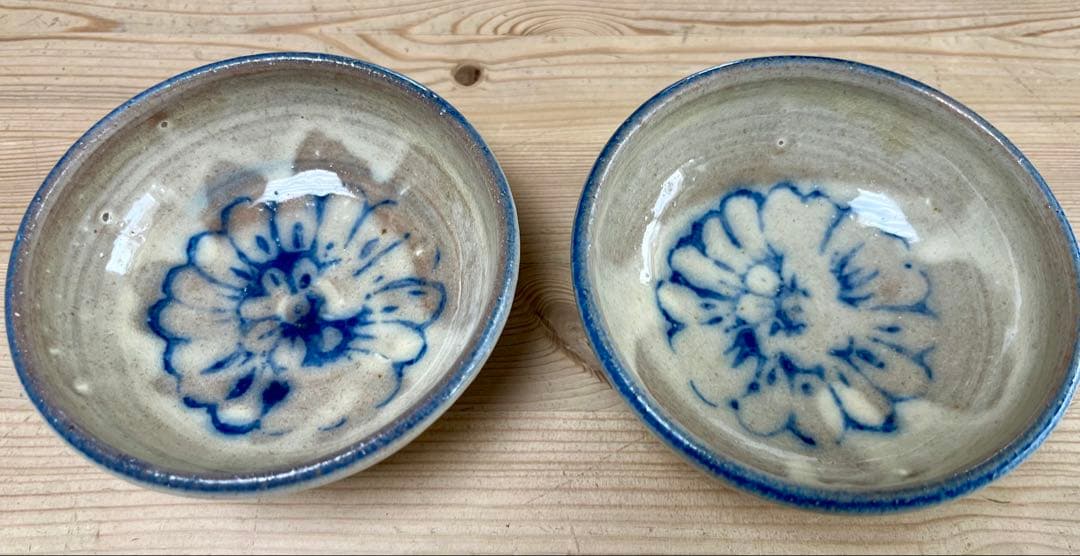 【値下げしました】伊藤聡信さん　印判4寸鉢　2枚