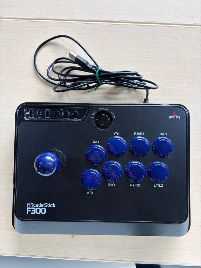 MAYFLASH USBアーケードスタイルゲームコントローラー F300
