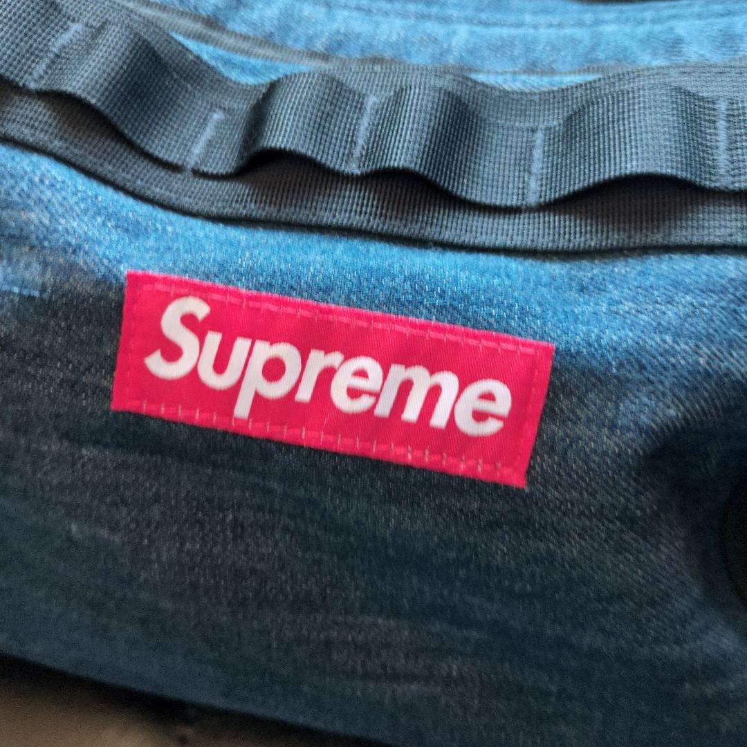 Supreme the north face Denim ダッフルバック