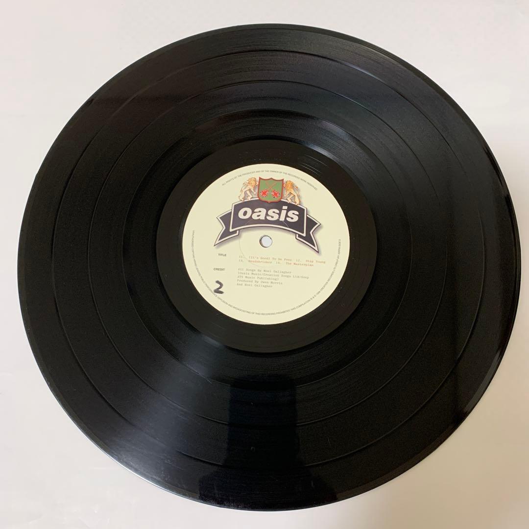 Oasis THE MASTERPLAN レコード1998年