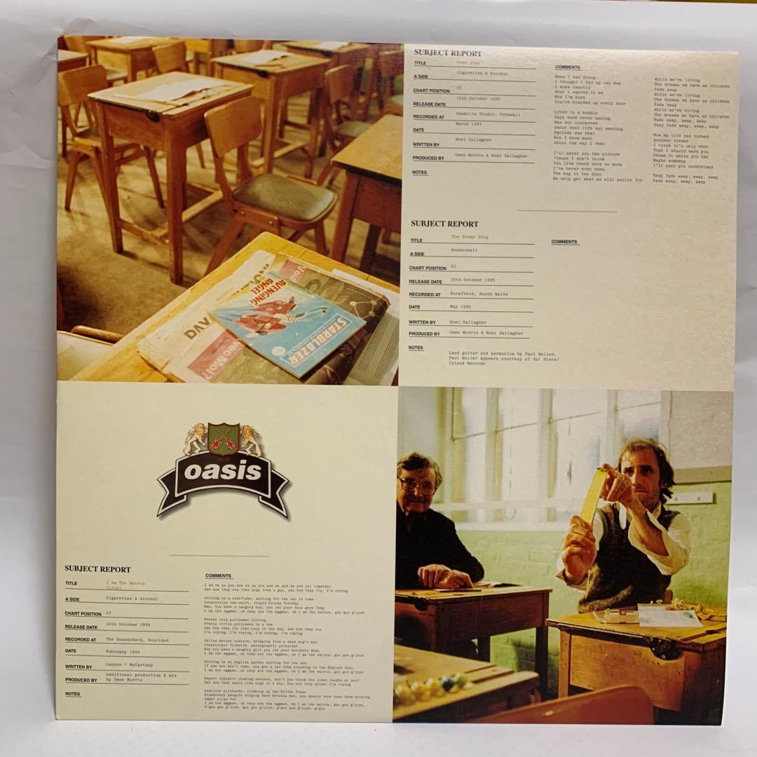 Oasis THE MASTERPLAN レコード1998年