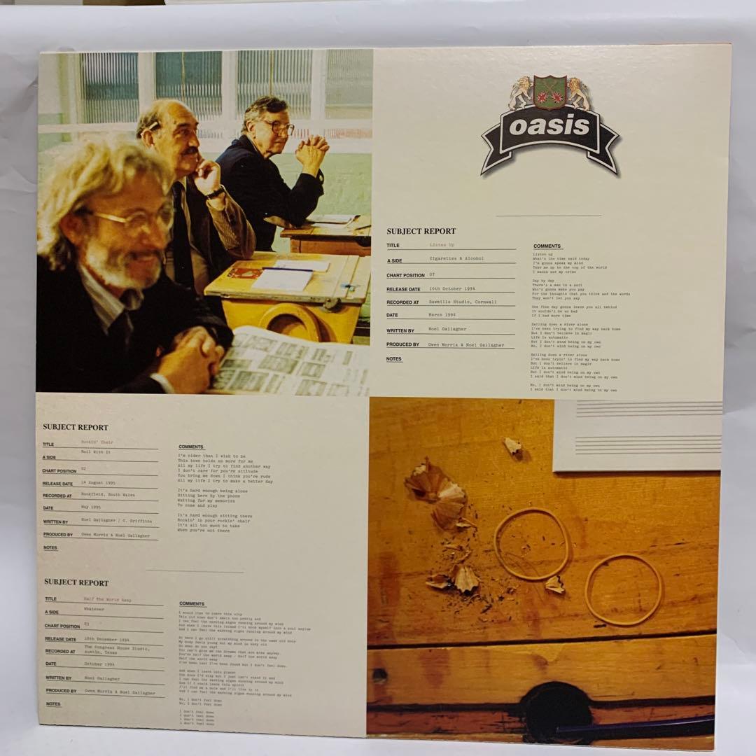 Oasis THE MASTERPLAN レコード1998年