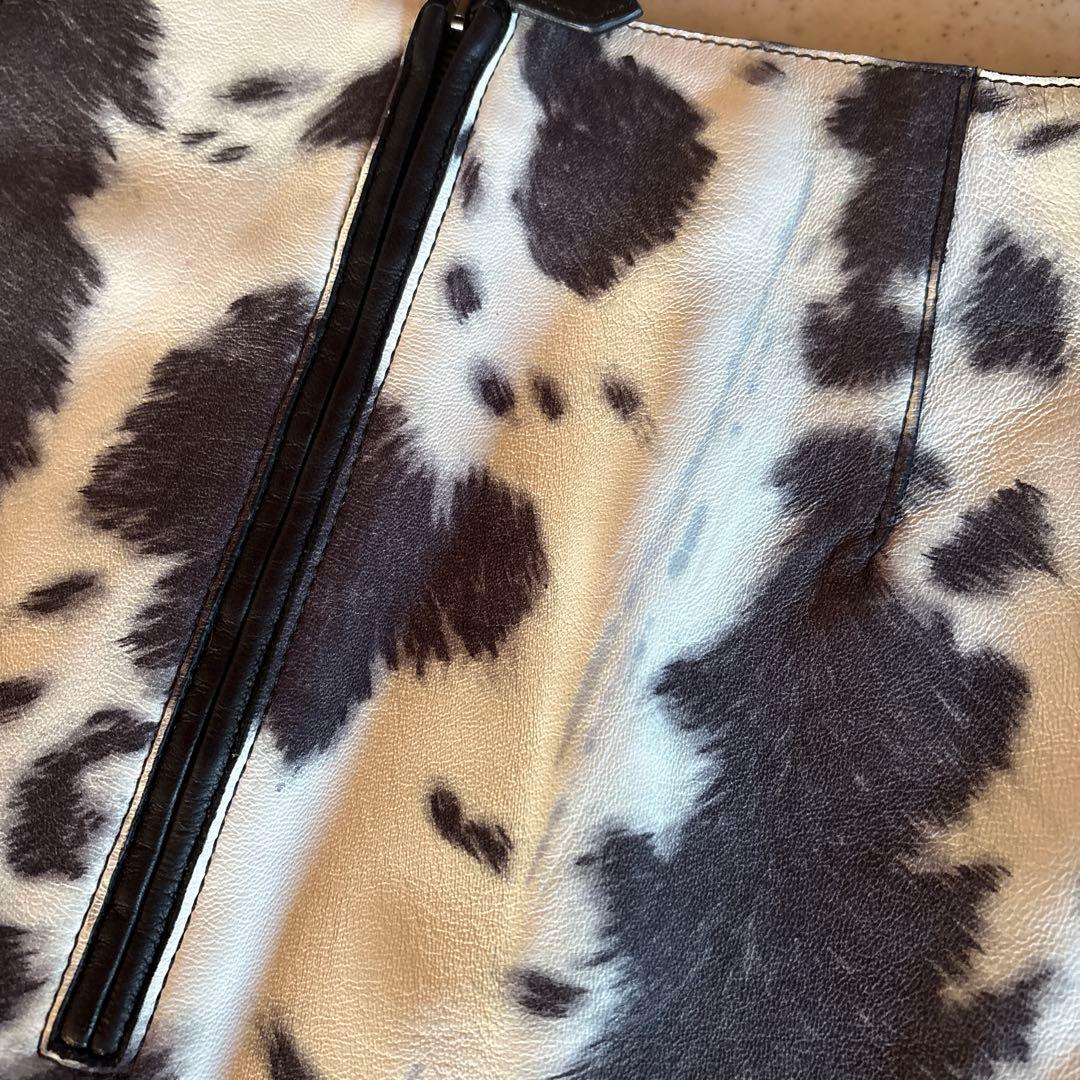 バーバリープローサム　BURBERRY シープスキンタイトスカート　36サイズ