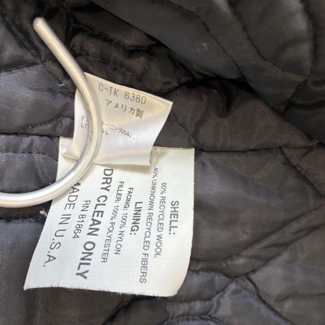 GAME Sportswear USA製 オンブレ ウール混ピーコート 42