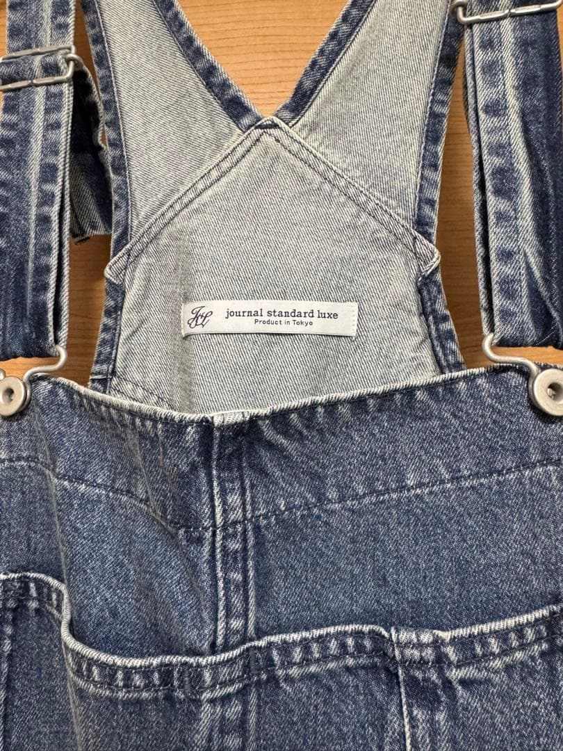 ジャーナルスタンダード ラックス 11OZデニムオーバーオール
