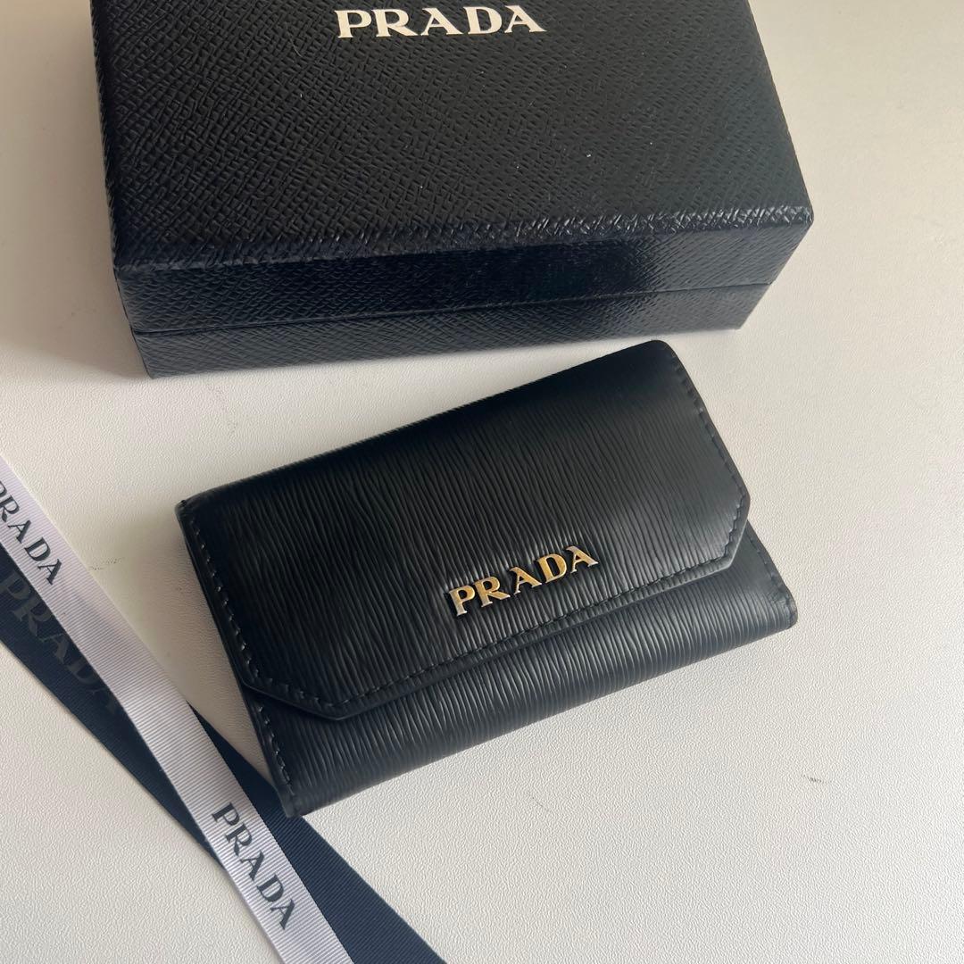 377 美品 PRADA プラダ キーケース