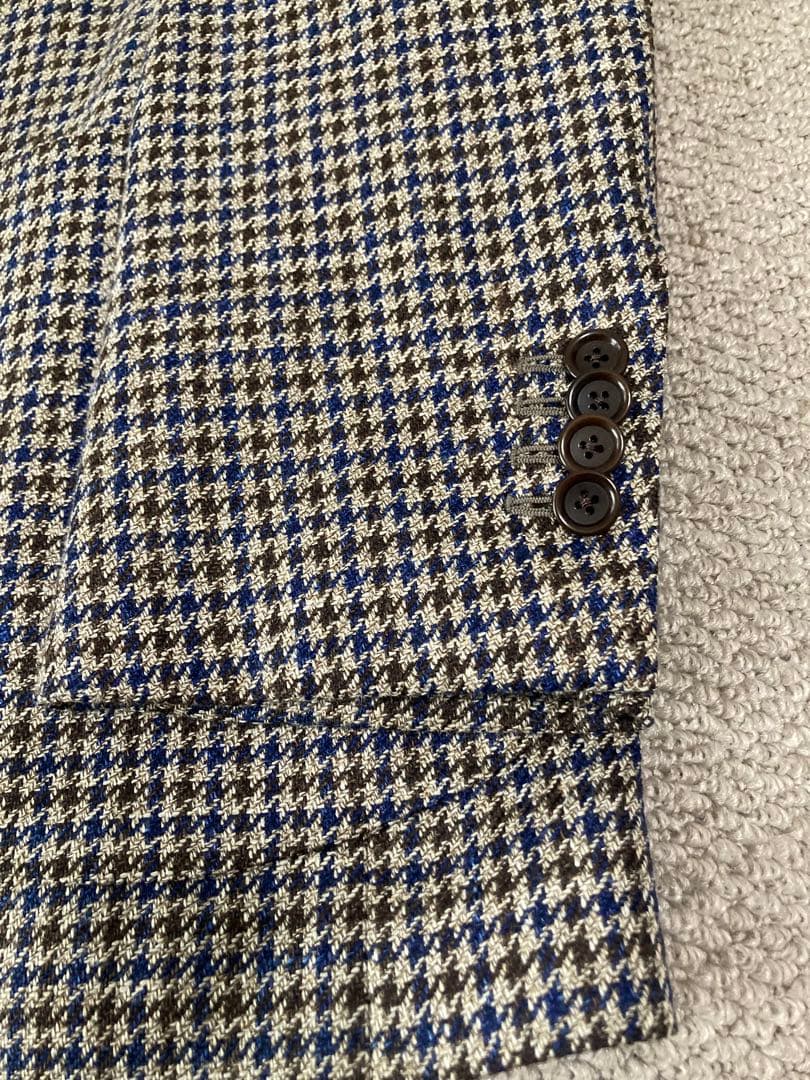 【美品】BEAMS F ガンクラブチェックLoroPiana SUMERTIME