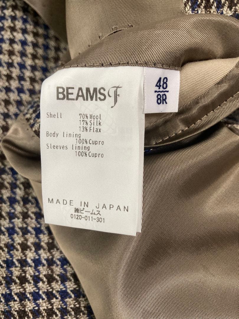 【美品】BEAMS F ガンクラブチェックLoroPiana SUMERTIME