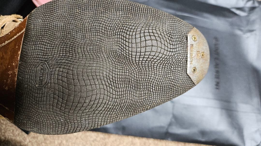 エディ期　希少な42.5　リングブーツ　ハーネスブーツ　スエード