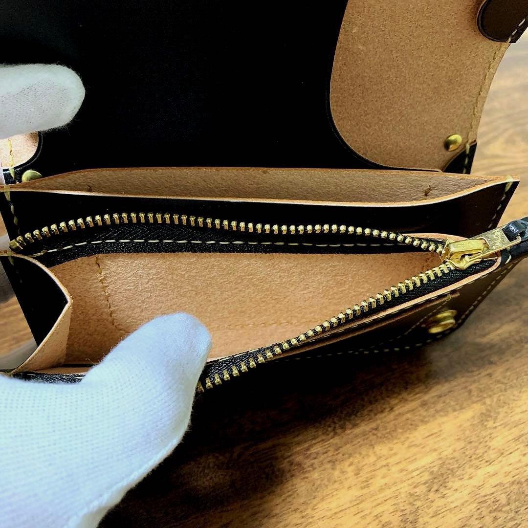 ⭐︎特別モデル⭐︎トラッカーウォレット　姫路レザー　CAx008