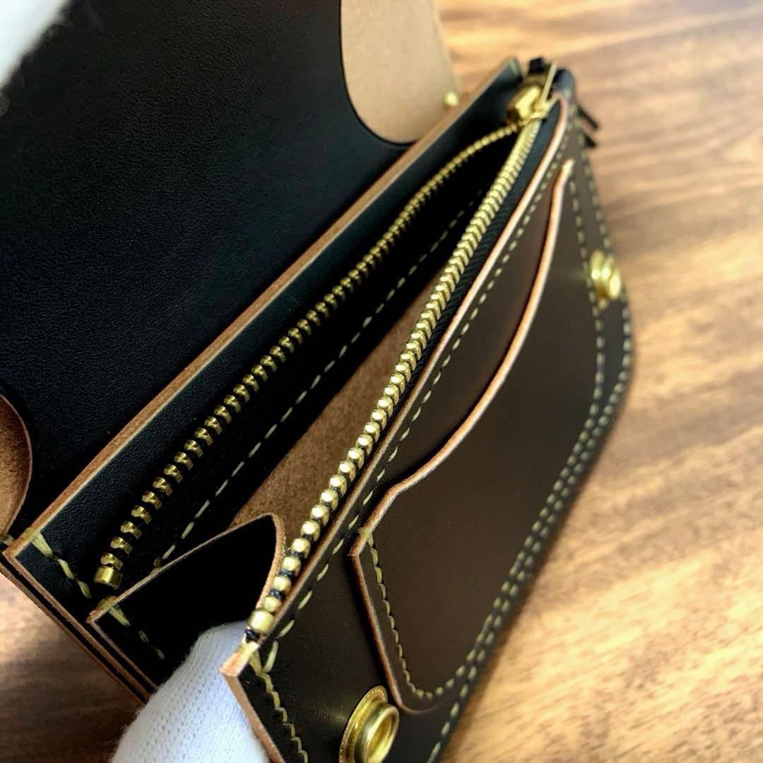 ⭐︎特別モデル⭐︎トラッカーウォレット　姫路レザー　CAx008