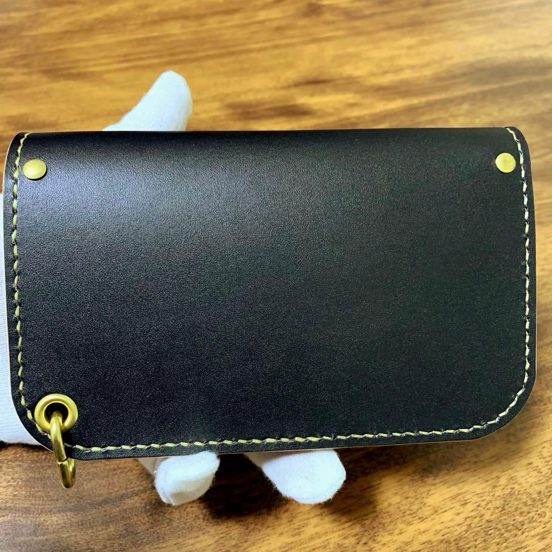 ⭐︎特別モデル⭐︎トラッカーウォレット　姫路レザー　CAx008