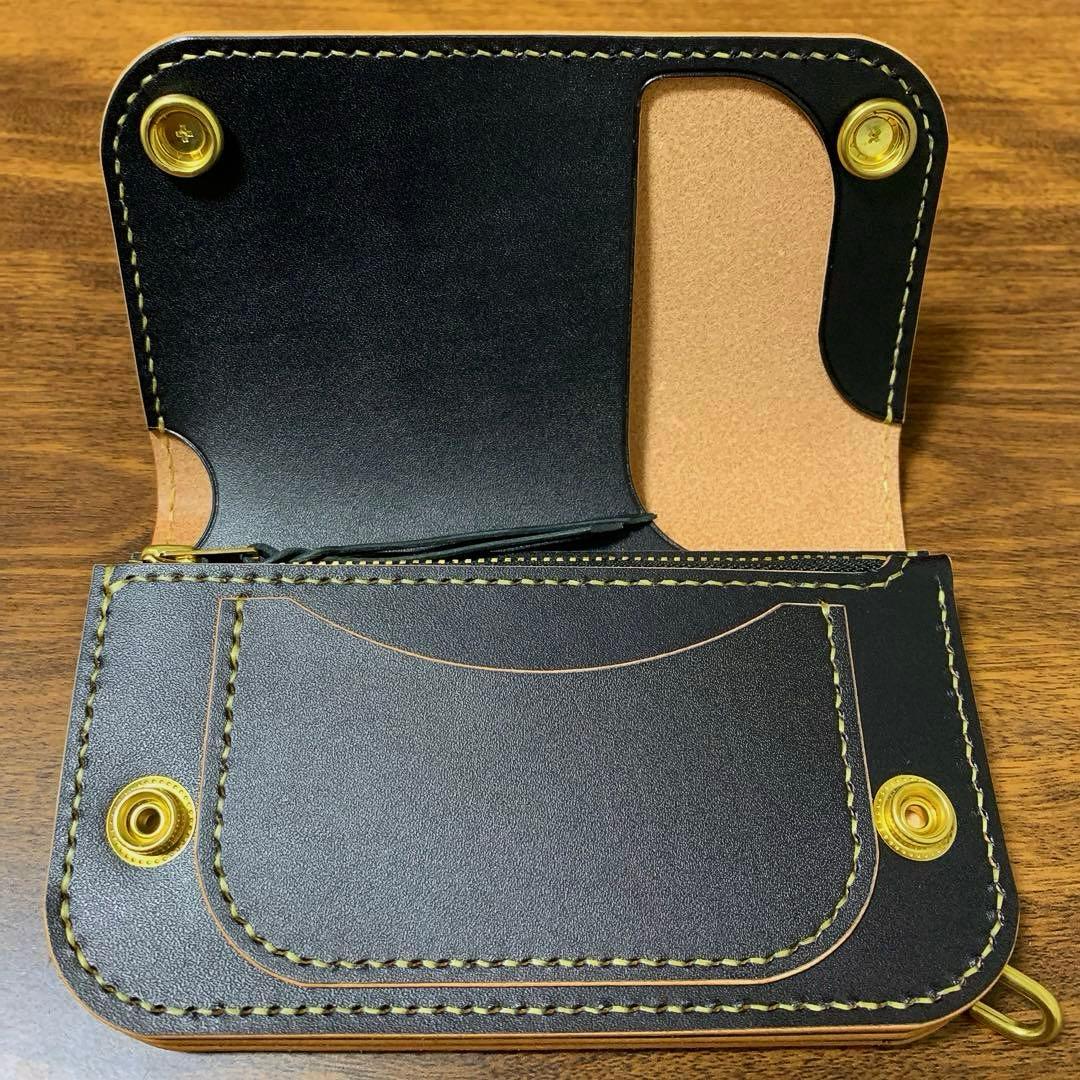 ⭐︎特別モデル⭐︎トラッカーウォレット　姫路レザー　CAx008