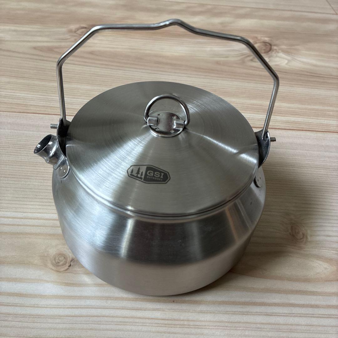 旧モデル　GSI　グレーシャーステンレスケトル　0.9L