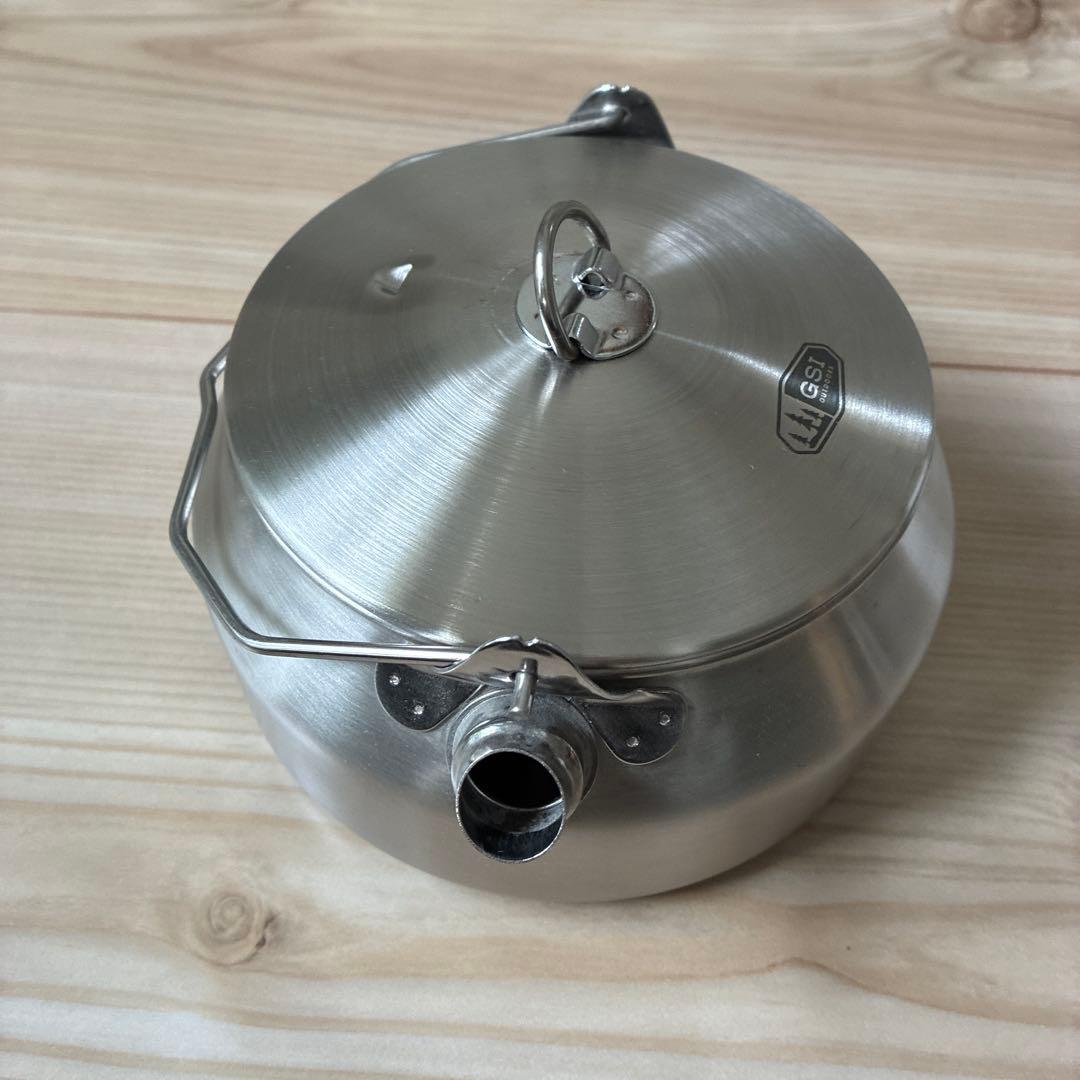 旧モデル　GSI　グレーシャーステンレスケトル　0.9L