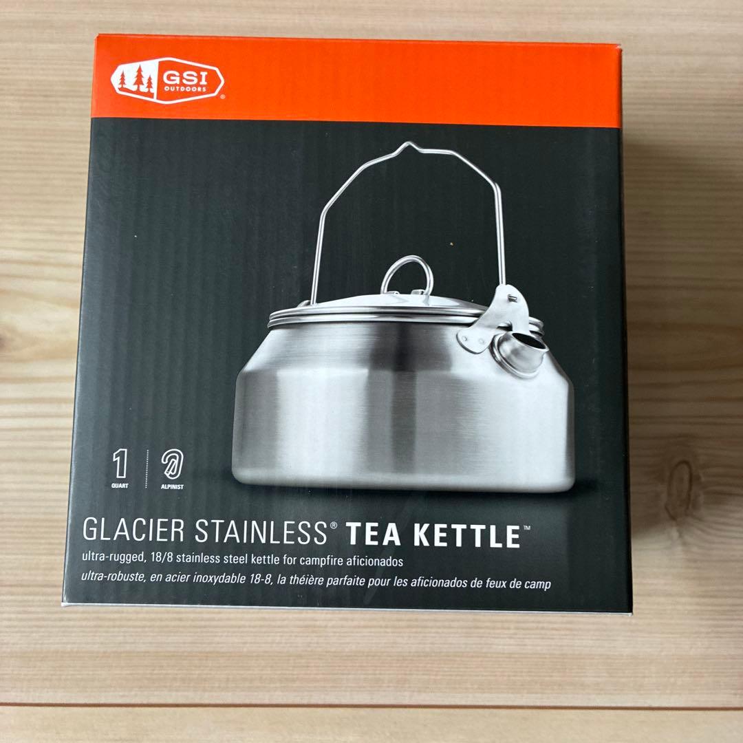 旧モデル　GSI　グレーシャーステンレスケトル　0.9L