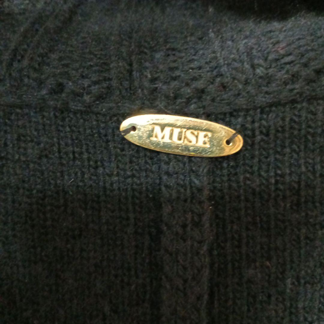 MUSEDeuxieme Class JADEタートルネックプルオーバーブラック