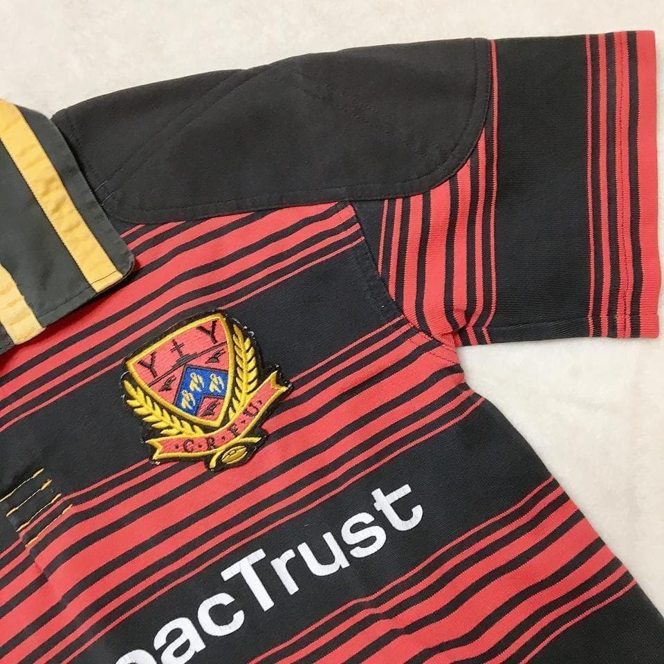 【希少】ナイキ ラガーシャツ 半袖 CRFU 入手困難 ヴィンテージ 90s S