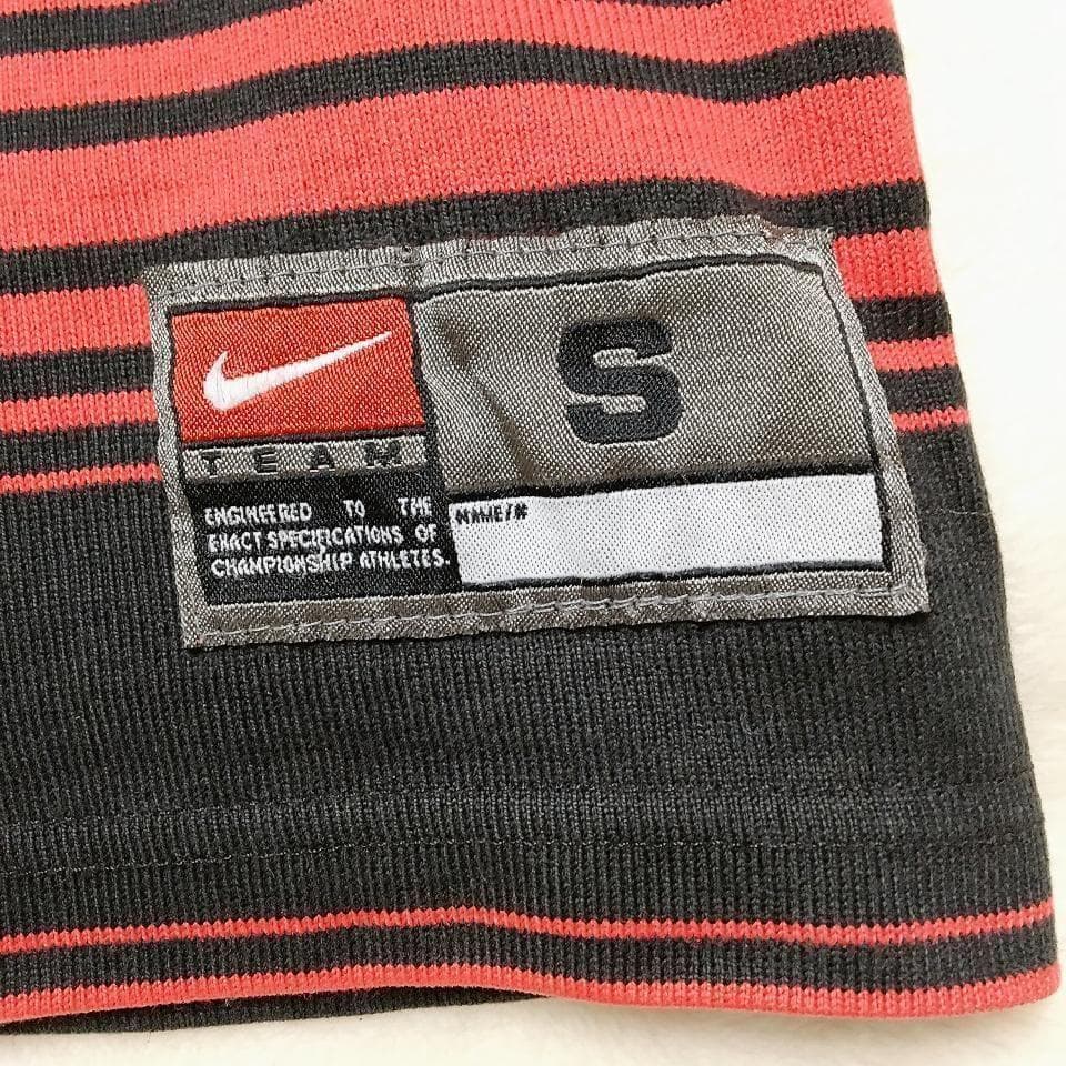 【希少】ナイキ ラガーシャツ 半袖 CRFU 入手困難 ヴィンテージ 90s S