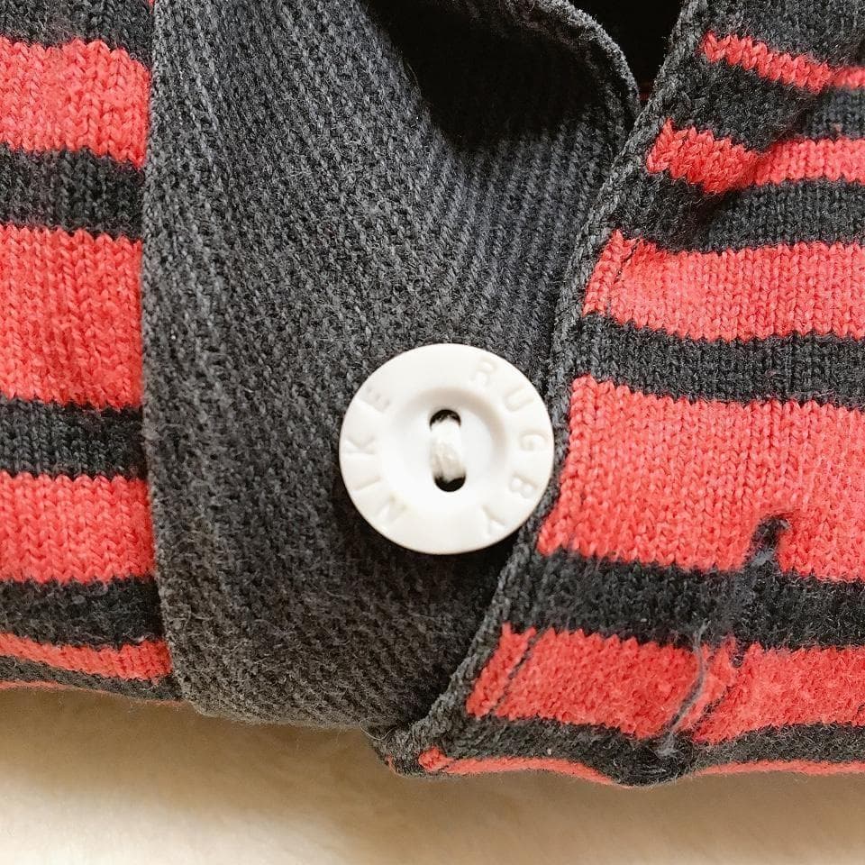 【希少】ナイキ ラガーシャツ 半袖 CRFU 入手困難 ヴィンテージ 90s S