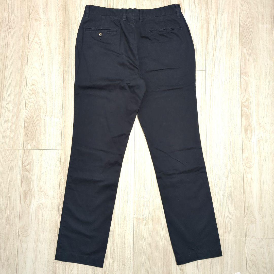 【美品】バーンストーマー ドレスチノパンツ トラウザー 日本製
