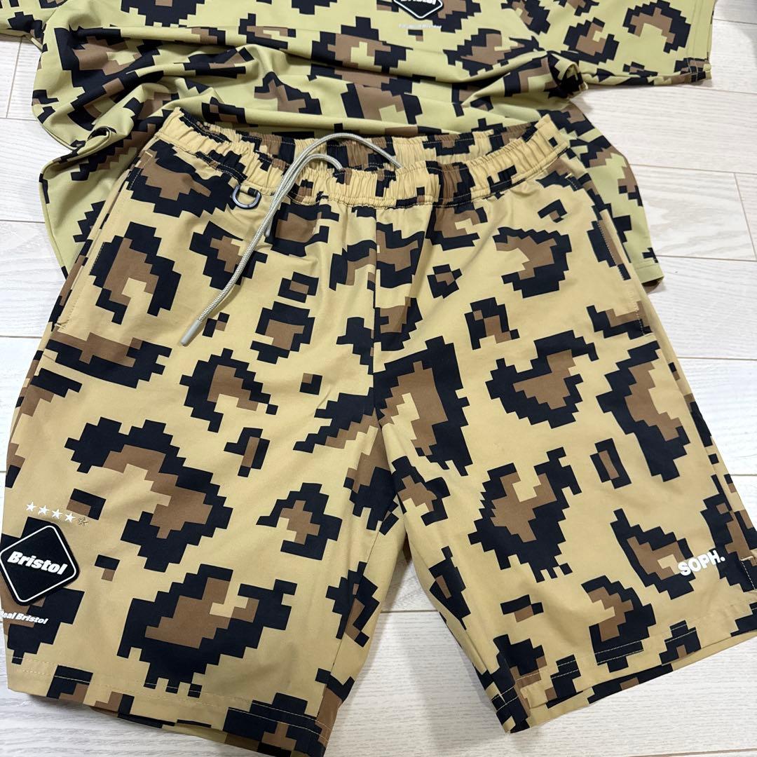 『FCRB』ゴルフ セットアップ 豹柄 ブロック豹柄