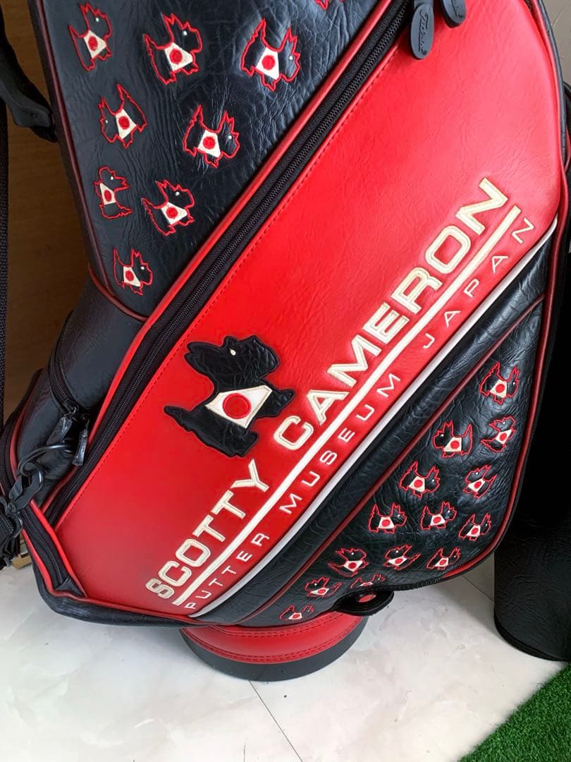 専用超希少　200本限定　スコッティキャメロン　スタッフ　キャディバッグ　ドッグ