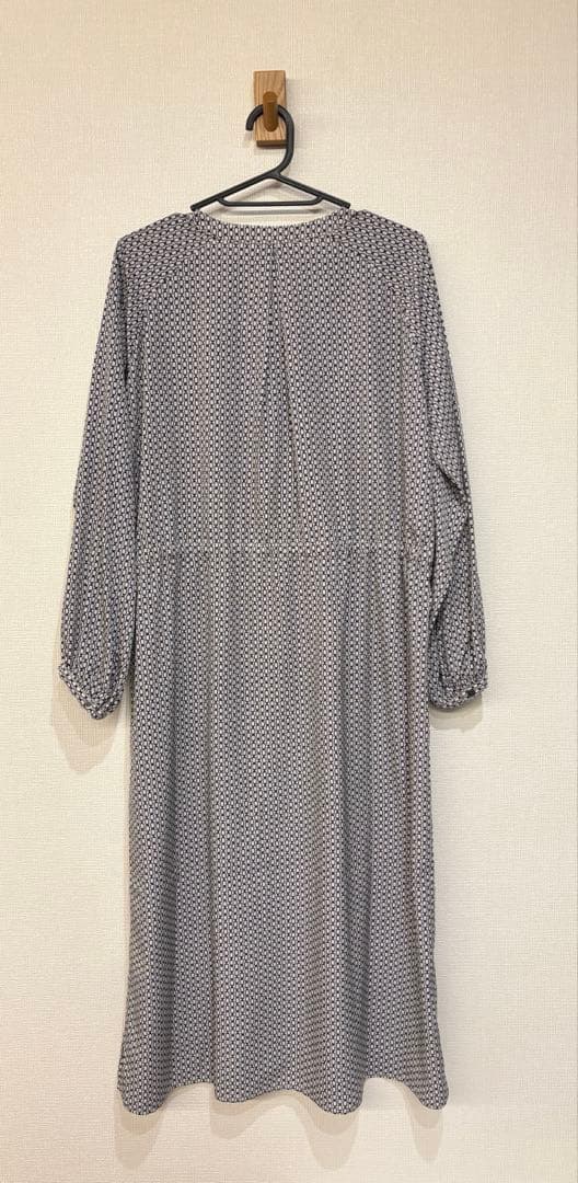 美品SOEJU チェーン柄ロングワンピース シャツ カーディガン