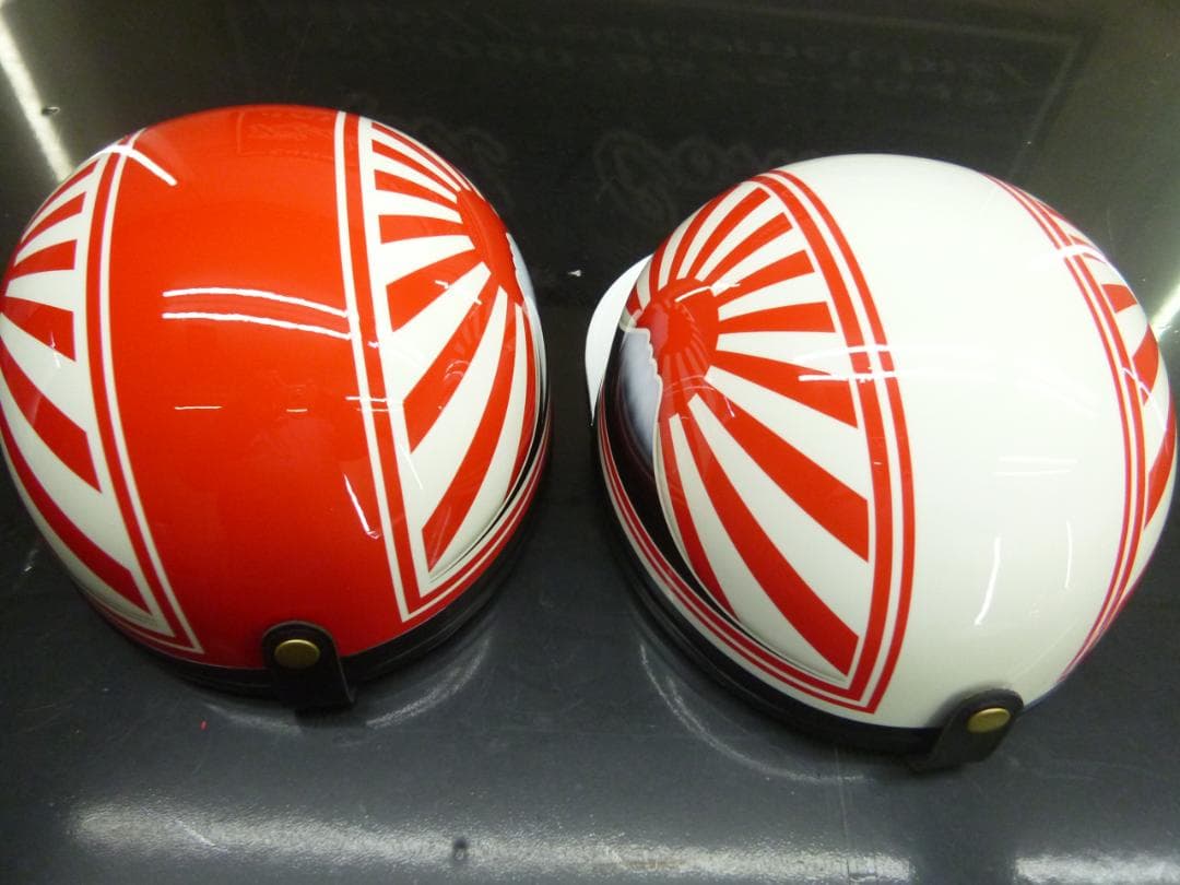 2個セット!送料込！カスタムコルク半　富士日章　赤白　白赤