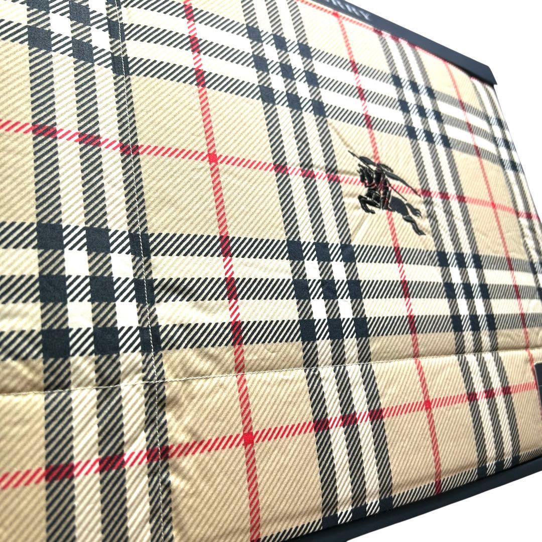 未使用 BURBERRY バーバリー 羽毛肌掛け布団 ノバチェック ダウンケット