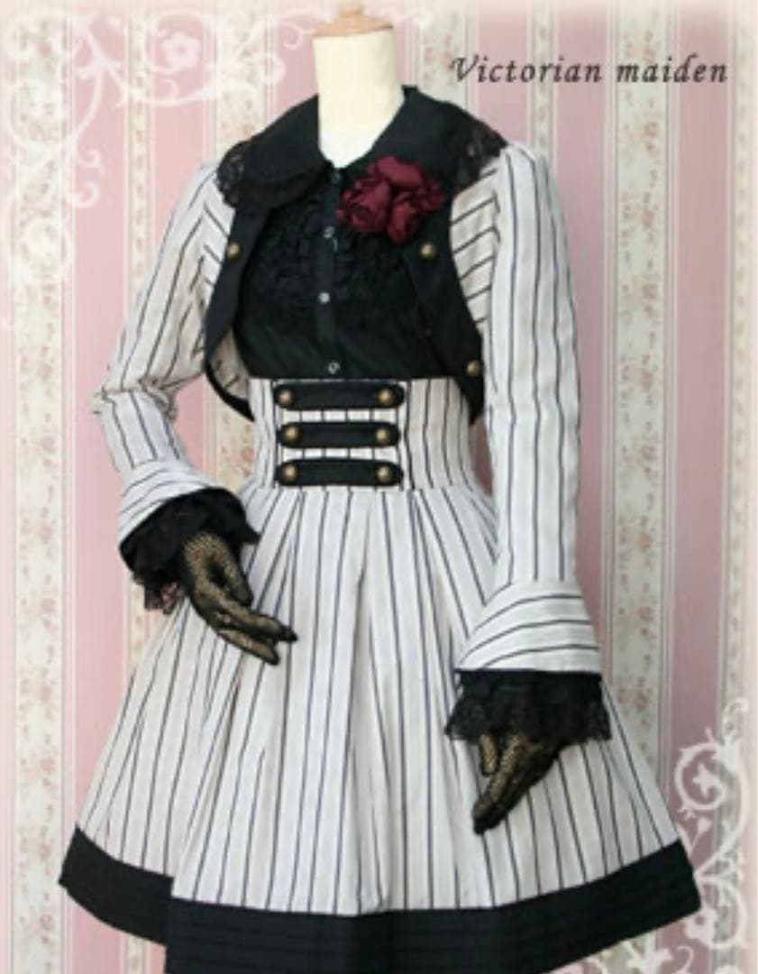 Victorian maiden ノーブルレジメンタルジャケット