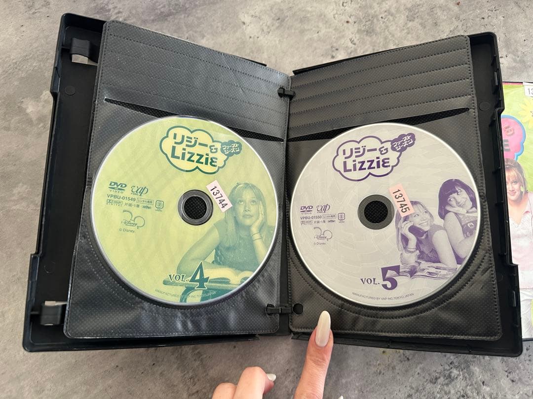 【セット】リジー＆Lizzie ファーストシーズン 全11巻 DVD ディズニー