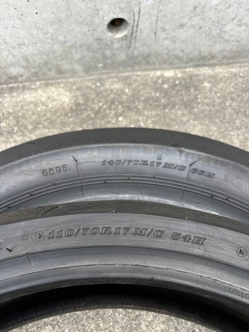 Ninja250.R25.VTR250...ダンロップタイヤ前後セット