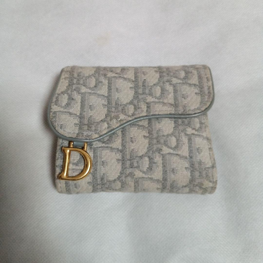 【期間限定セール】Dior ディオール　三つ折り財布グレー（1/5 22時まで）