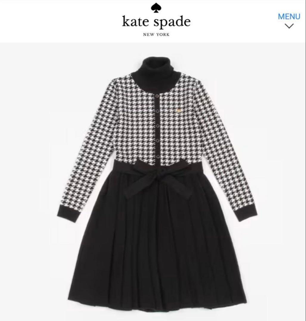 【ケイトスペード】140 ❤︎極美品❤︎ 長袖ワンピース２枚セット