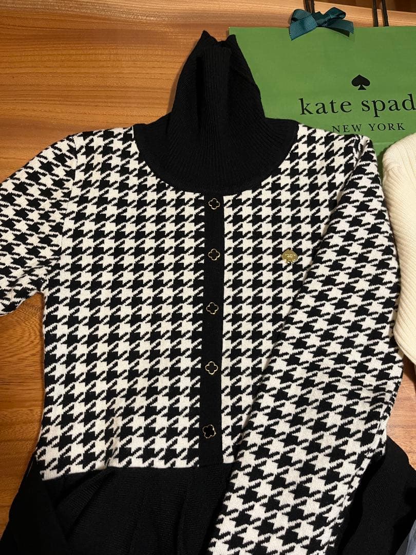 【ケイトスペード】140 ❤︎極美品❤︎ 長袖ワンピース２枚セット