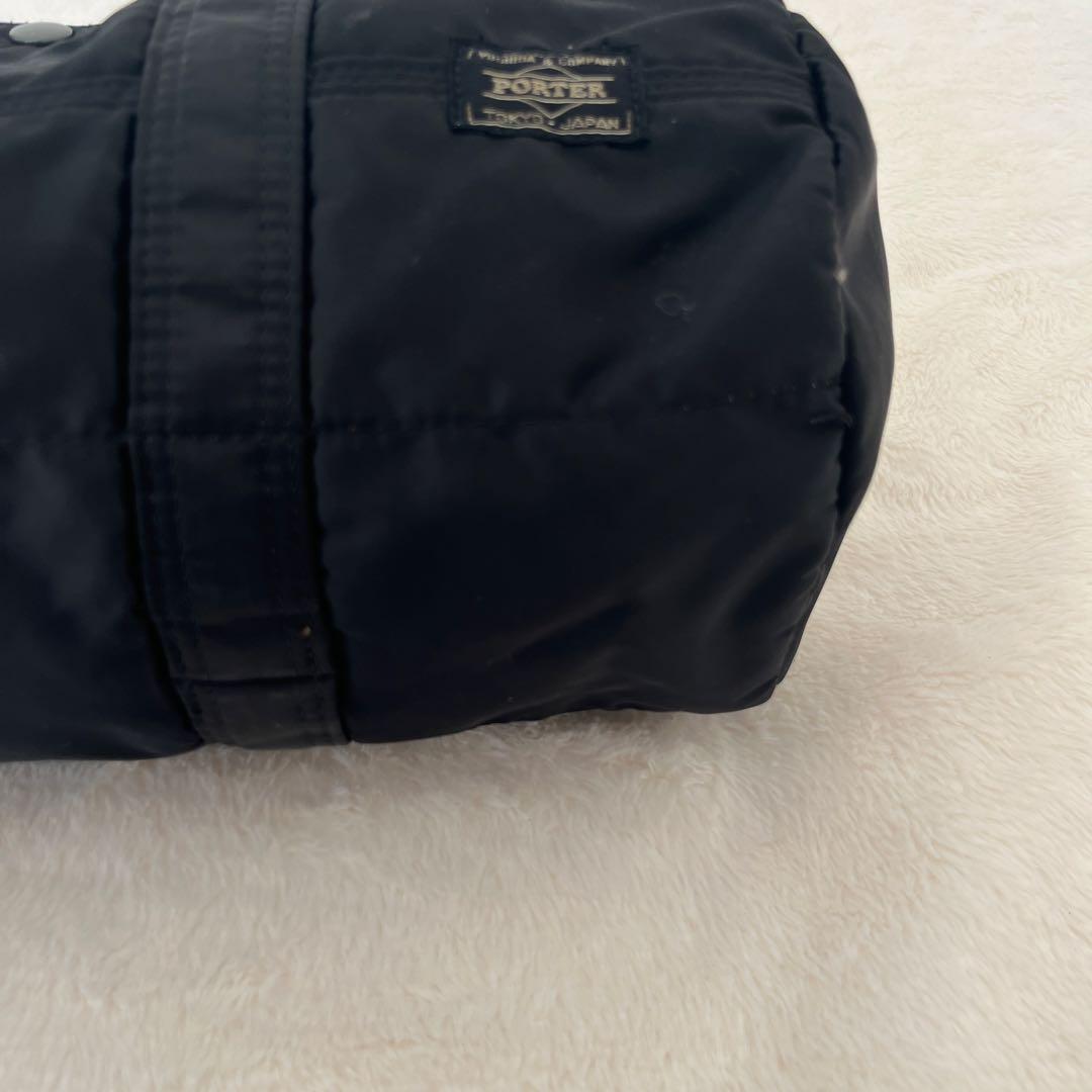 PORTER ブラック ミニボストンバック