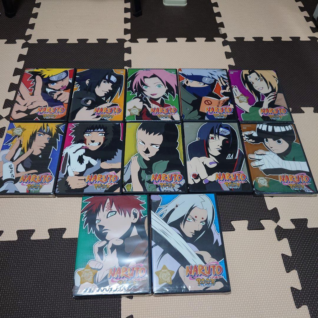 NARUTO　ナルト　アニメ　DVD まとめ売り　未開封品あり　劇場版　疾風伝
