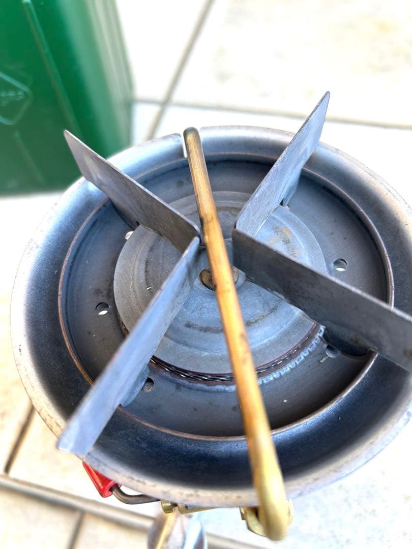 コールマン　バーナー　ストーブ　peak1 400A 2レバー