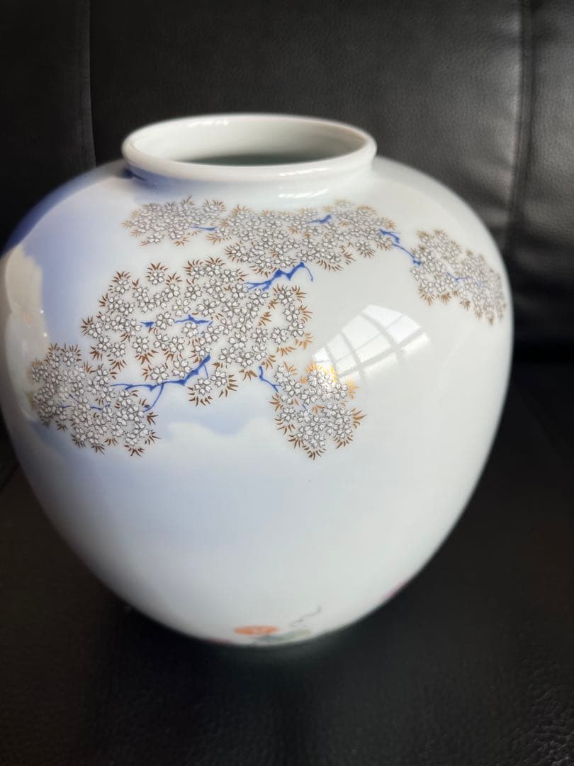 宮内庁御用達　深川製磁 新春御題　四季「春」