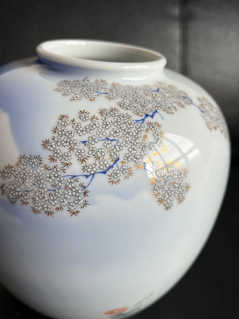 宮内庁御用達　深川製磁 新春御題　四季「春」