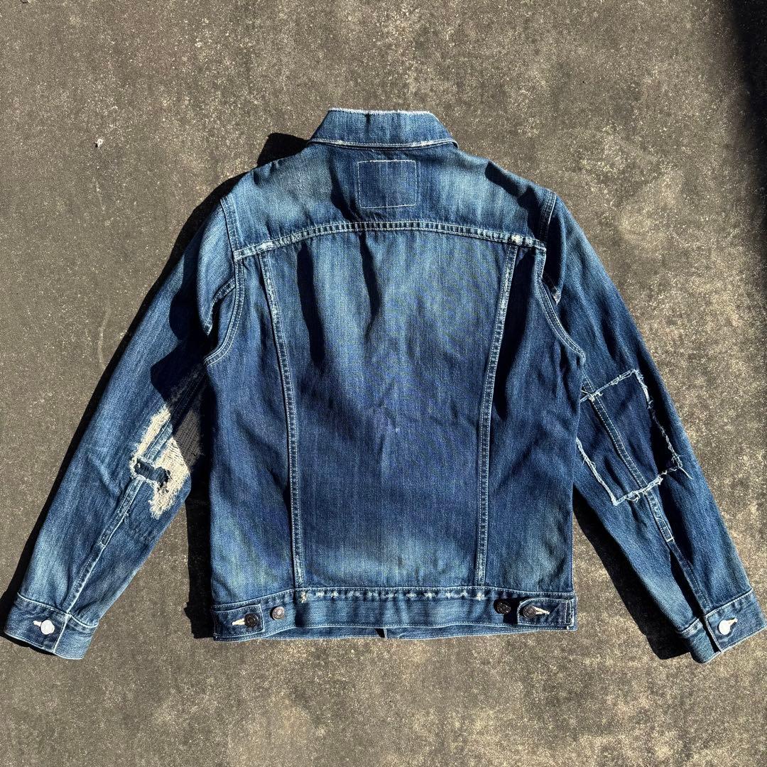 Levi's 70505 08501 リペア キムタク着用 デニム セットアップ