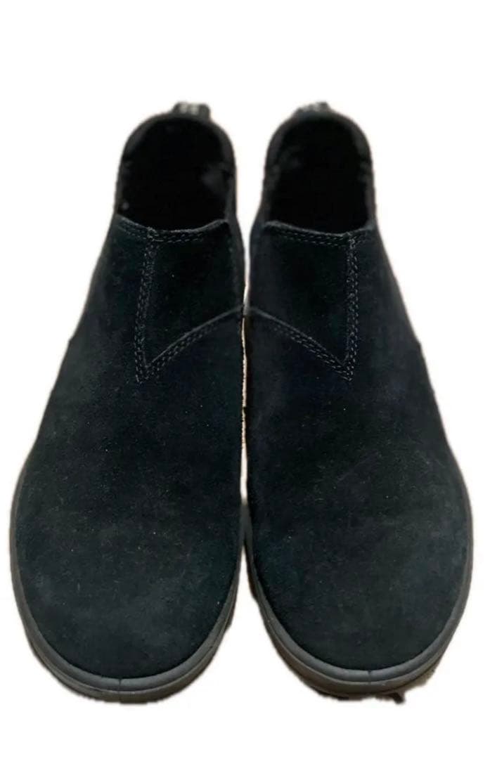 ブランドストーン ローカット スエード 黒27センチ　サイドゴア