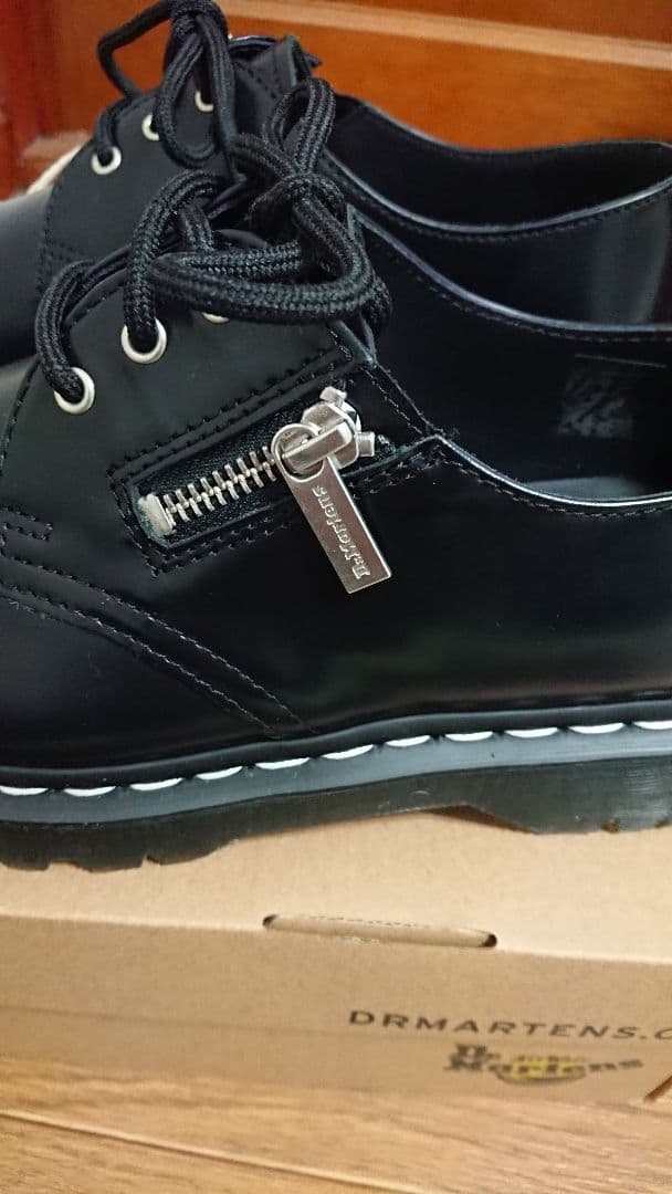 Dr.Martens ドクターマーチン ジップ ホワイトステッチ 26.0cm