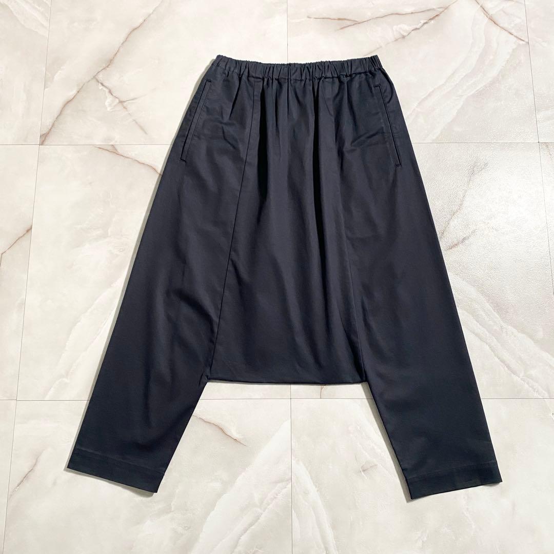 A16136 美品 コムデギャルソンコムデギャルソン　サルエルパンツ紺xs