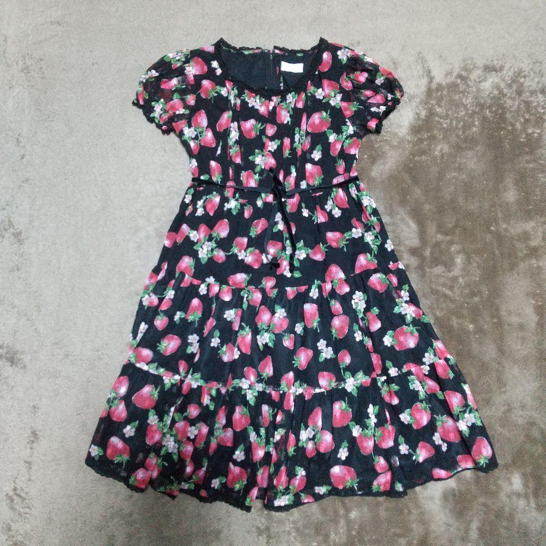 シャーリーテンプル まとめ売り  苺柄ワンピース コート 140 160