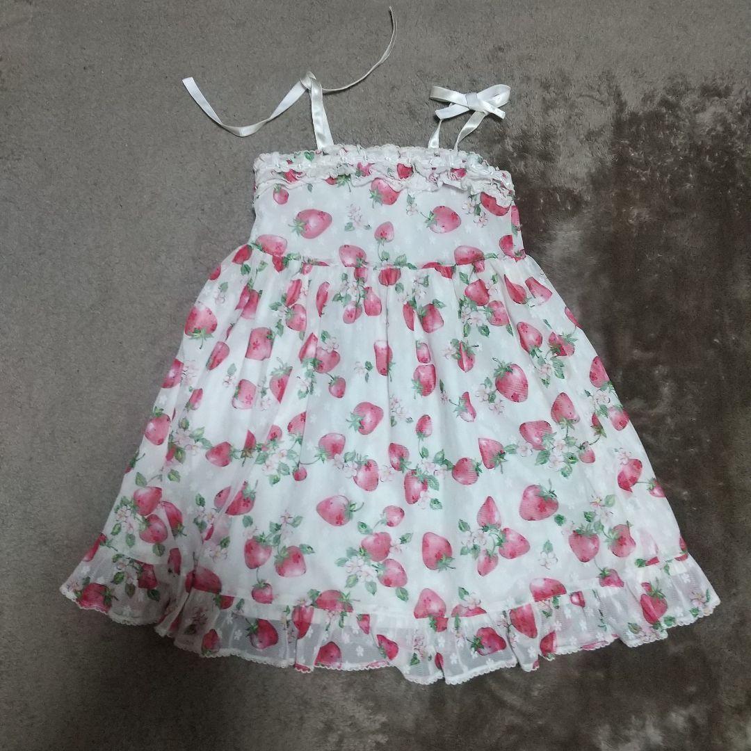 シャーリーテンプル まとめ売り  苺柄ワンピース コート 140 160