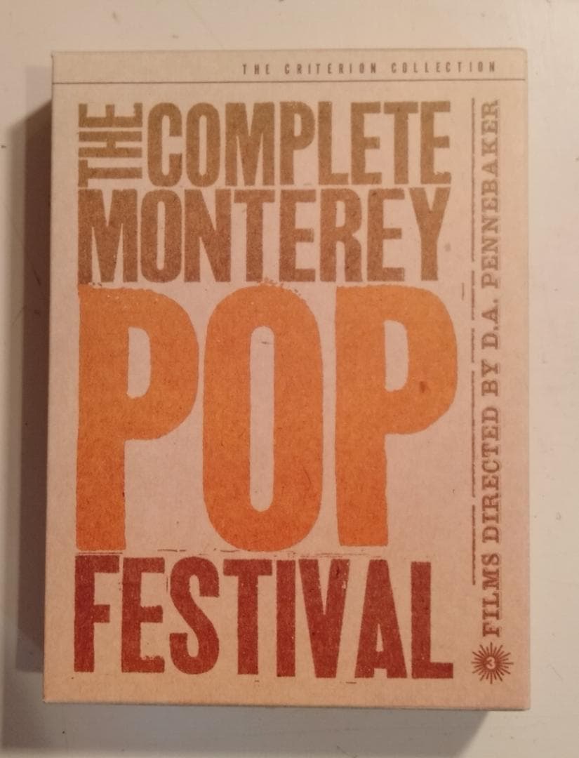 状態良好中古DVD！COMPLETE MONTEREY POP FESTIVAL